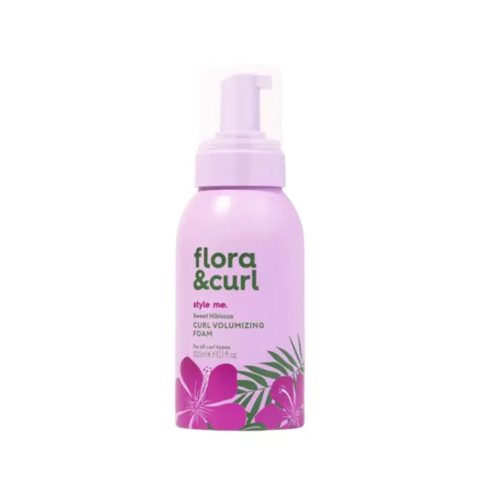 Flora and Curl Sweet Hibiscus Curl Volumizing Foam 300ml